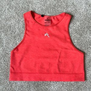 Oner active classic seamless cropped tank in coral